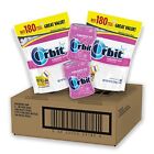 ORBIT Bubblemint Sugar Free Chewing Gum Bulk Pack 2 Pack - 180 Piece Bag & 2 ...