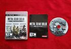 Metal Gear Solid HD Collection PS3 Complete! Tested Works ( PLEASE READ )