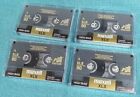 lot AB _ (4) blank cassette tapes _ MAXELL XLII 90 _ type II _ unused, unsealed