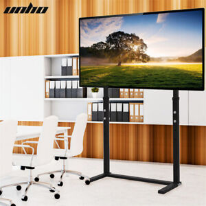 Adjustable TV Floor Stand with Mount for 32-100'' LCD LED Flat Curved Screen TVs