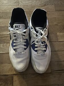 Nike Air Max LTD Mens 13 Leather White Black Royal Shoes 317551-194 Athletic