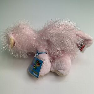 Ganz Webkinz Pig Plush Shaggy 8 Pink Stuffed Animal Toy HM002 With Code