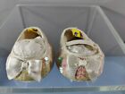 BUILD-A-BEAR IRIDESCENT SPARKLE SEQUINS SHOES WITH WHITE BOW