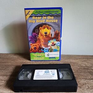 Bear in the Big Blue House Vol Volume 1 VHS Clamshell Jim Henson Home Mail