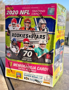 New Listing2020 Panini Rookies & Stars NFL Football Cards Blaster Box Factory Sealed