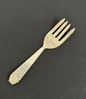 Sterling Silver S & H Baby Fork 3.75 in Well Used Vintage 1940s
