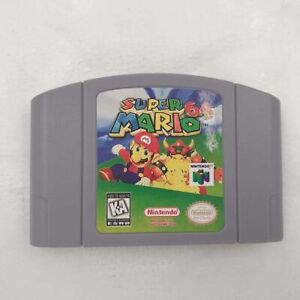 Super Mario 64 Video Game Cartridge Console Card for N64