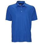 Greg Norman Men's Protek ML75 Microlux Embossed Solid Polo Golf Shirt, Brand New