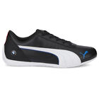 Puma Bmw Mms Neo Cat Perforated Lace Up  Mens Black Sneakers Casual Shoes 307309