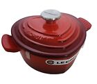 **NEW In Box** LE CREUSET Cerise Cherry Cocotte 2 Qt Made In France Cast Iron