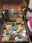 junk drawer lot vintage To Now Knifes Boy Scouts Toys Casino Chips Coins Jewlrey