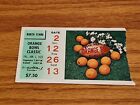 RARE 1971 37th Annual Orange Bowl Classic Ticket LSU vs Nebraska