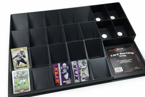 Card Sorting Tray for Sports and Gaming Cards
