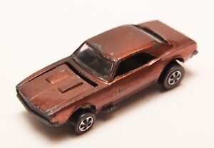 A05 Mattel Hot Wheels Redline 1968 US Copper Custom Camaro