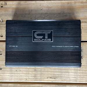 Used CT Sounds CT-150.4D 1000 Watts RMS 4-Channel Car Audio Amplifier