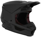 Fox Racing Youth  V1 Matte Black Helmet (Matte Black) 27735-255