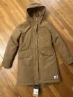 NWT Womens The North Face TNF Snow Down Hooded Parka Warm Winter Jacket - Tan