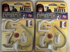 NEW 2 Pack As Seen On TV Monkey Mates 9pc Utility Hooks