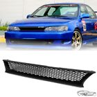 For 1993 1997 Toyota Corolla Front Upper Grill Mesh JDM Style Matte Black Grille (For: 1997 Toyota Corolla)