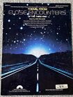 1978 THEME from CLOSE ENCOUNTERS of the Third Kind Sheet Music by John Williams