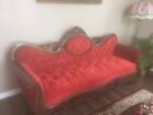 victorian antique couch sofa settee