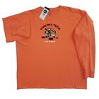 Virginia Tech Hokies T-Shirt Mens XXL Life Is Good Orange Long Sleeve Football