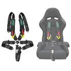 5 Point Safety Seat Belt Cam-Lock Buckle Racing Harness for ATV GO Kart Polaris