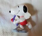 Vintage Snoopy PVC Valentine's Day Figure Heart Cupid Peanuts Bow & Arrow Wings