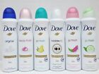 Dove Deodorant Anti-antiperspirant Body Spray for Women 5.07oz ( Choose 3 or 6 )