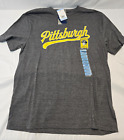 MLB Pittsburgh Pirates Mens Gray Graphic Short Sleeve Shirt Mens Large