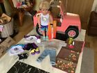 Our Generation Off Roader Jeep Bundle with Boy Doll (  Lights/Sounds/Bluetooth)