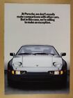 1987 Porsche 928 S4 & 911 Turbo 8 page vintage print Ad