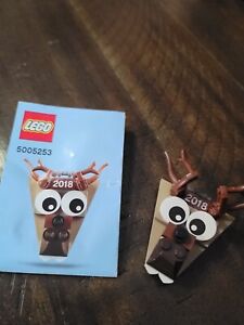 LEGO 5005253 Christmas Tree Ornament  2018 Limited Edition Reindeer COMPLETE