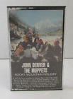 VINTAGE (RARE) John Denver The Muppets - Rocky Mountain Holiday Cassette