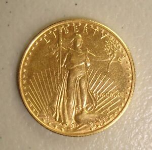 1990 $25 1/2 oz American Gold Eagle Coin ~ 31,000 Mintage Key Date