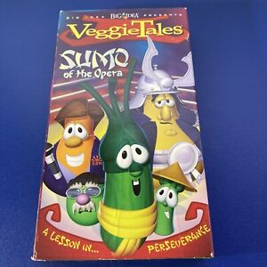 VeggieTales - Sumo of the Opera (VHS, 2004) untested