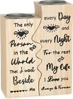 Gifts for Her Wife Birthday Anniversary -  Wooden Kiss-Shaped Wood Love Gift Gir