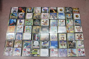 WHOLESALE LOT of 63 Japanese Sega Saturn Games SS Japan Import UNTESTED GLJ01