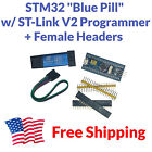 STM32F103C8T6 ARM STM32 Dev Development Board Module Blue Pill w/ ST-Link V2 USA