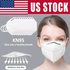 Disposable Face Mask KN95 White Non Medical Mask 1/10/30/50/100/200/500/1000