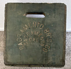 Vintage 1920's SACRAMENTO BREWING COMPANY Wood Crate  BOTTLE Delivery BOX Beer