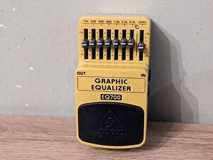 FAULTY Behringer EQ700 ultimate 7-band graphic equalizer guitar effect pedal