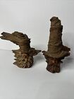 Wood Spirit Carving Knot Head Hobbit Forest Face Tree Wizard Gnome Sculpture Art