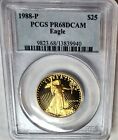 1988-P $25 American Gold Eagle PR68DCAM PCGS - 1/2 oz Pure Gold