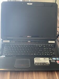 MSI GT70 gaming laptop used i7-3610QM GTX670M