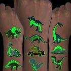 Luminous Dinosaur Tattoos for Kids - 14 Sheets Glow in the Dark Dinosaur Tempora