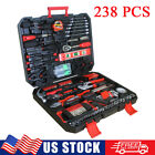 238pcs Auto Car Repair Tool Ratchet Wrench Combination Socket Tool Kit with Case
