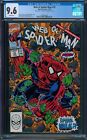 Web of Spider-Man #70 CGC 9.6 NM+ Wp 1st Spider-Hulk 1990 Signed by Alex Saviuk