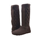 Women's Shoes UGG CLASSIC CARDI CABLED KNIT Boots 1146010 BURNT CEDAR