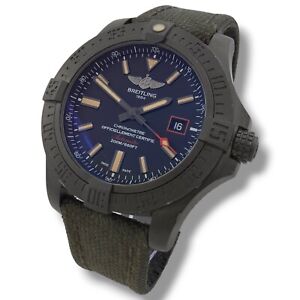 Breitling Avenger Blackbird 44 V1731110/BD74 Automatic Men's Watch DLC Titanium